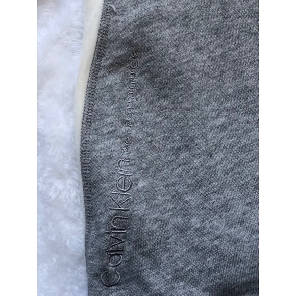 Calvin Klein Performance Long Sleeve Gray Pullover Women’s Hoodie - Picture 5 of 8